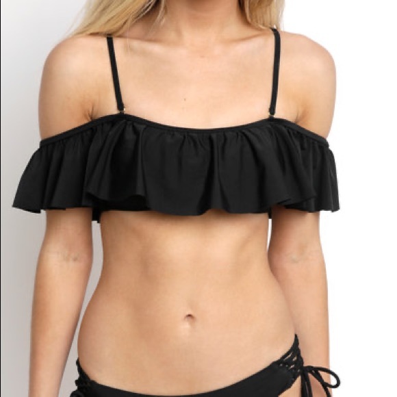 *NWT* Flounce Bikini Top by Salt & Sunshine - Picture 1 of 3